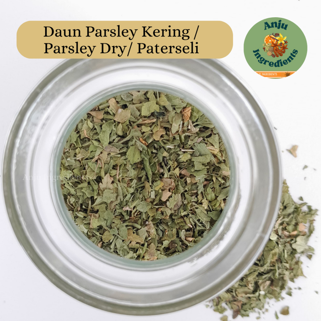 

Daun Parsley Kering 100gram / parsley dry/ paterseli