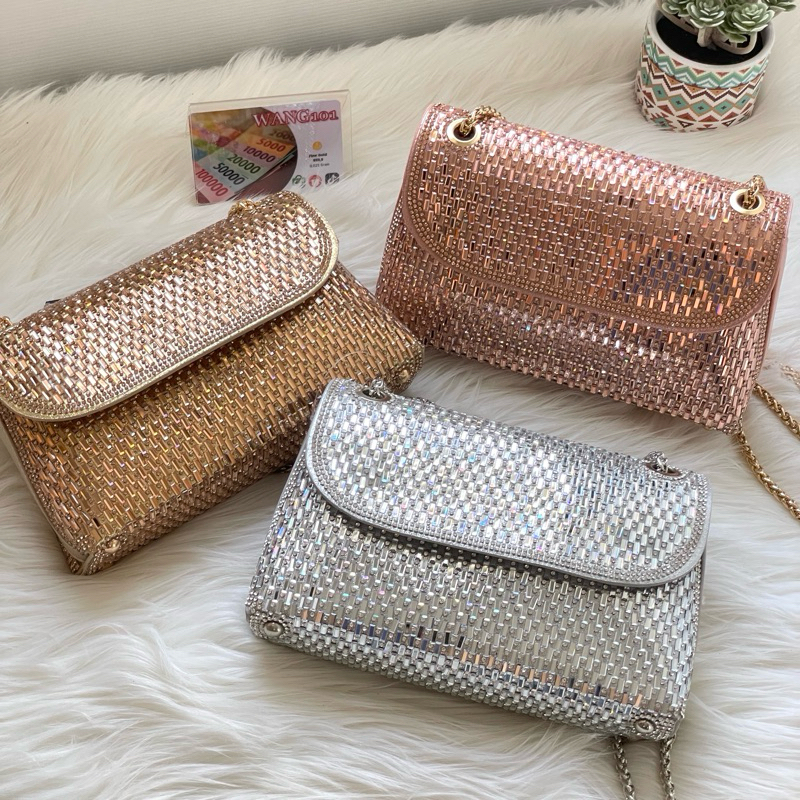 WANG101 - Tas Pesta Cantik CELLINI Tas Pesta Import/SlingBag/Tas Pesta Bahu