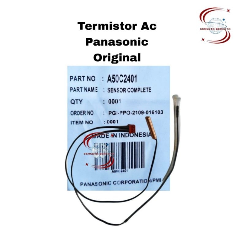 termistor ac panasonic 1/2pk sensor ac panasonic 1/2pk sensor suhu dingin ac panasonic 1/2pk