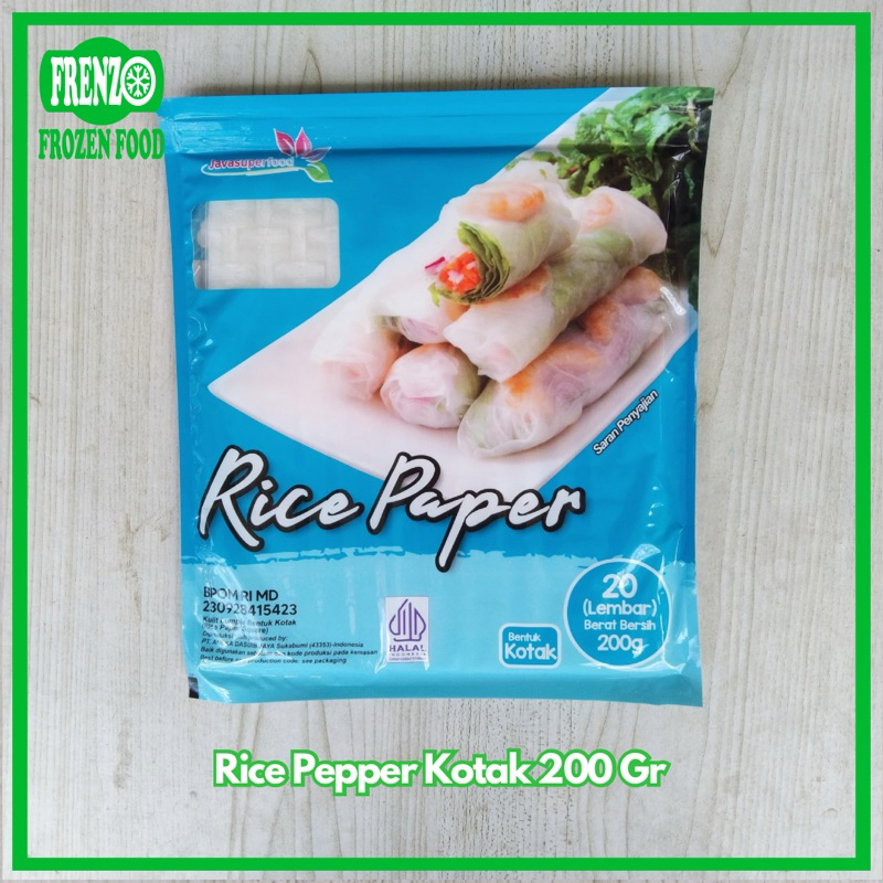 

Rice Pepper Kotak 200 Gr