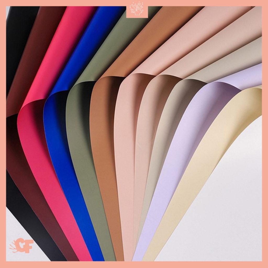 

Kertas Buket Bunga Full Color Flower Wrapping Paper Cellophane KB6309