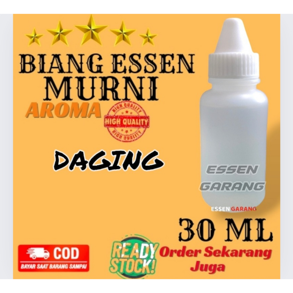 DAGING 30ML // BIANG ESSEN MURNI // BAHAN DASAR CAMPURAN ESSEN OPLOSAN