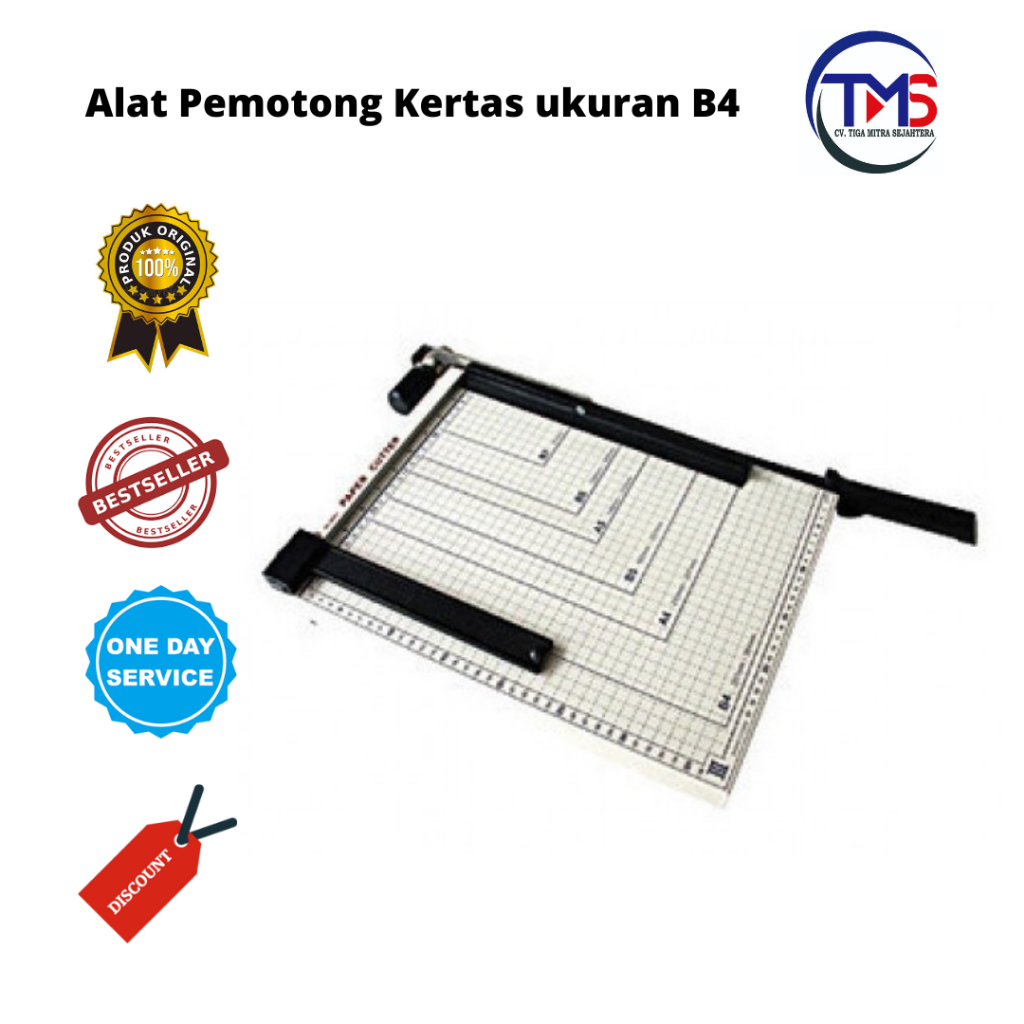 

Alat Pemotong Kertas ukuran B4