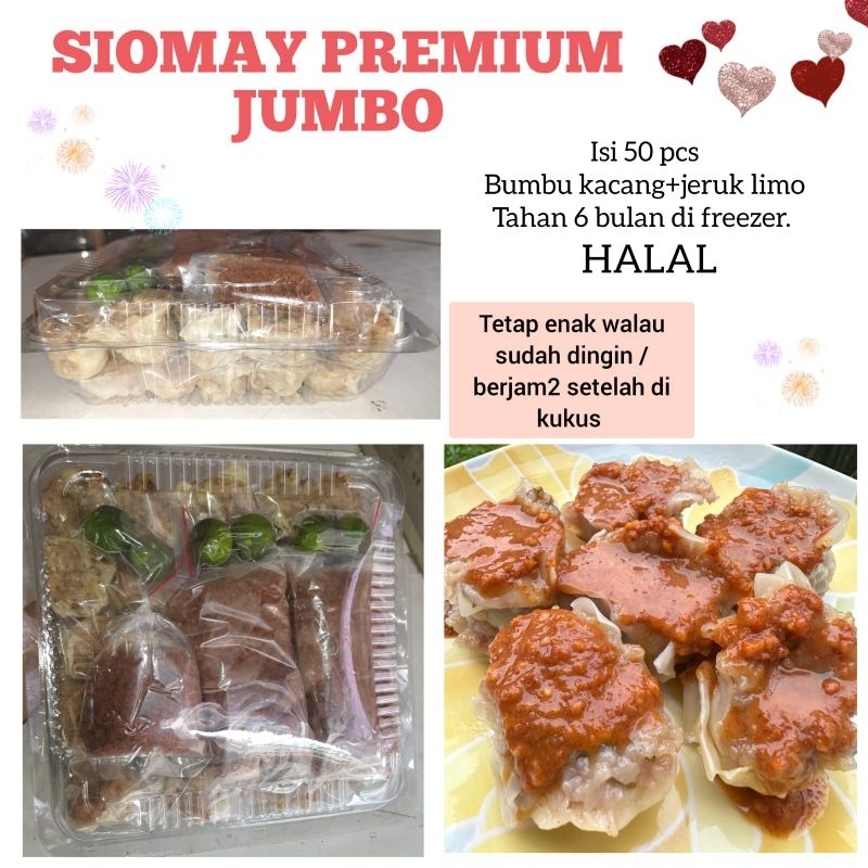 

isi 50 biji Siomay Premium Jumbo ENAK