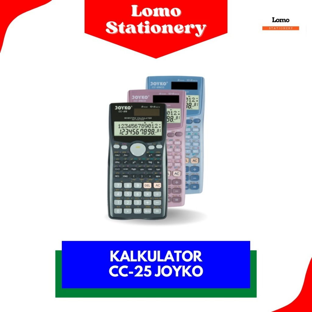 

Calculator Kalkulator Joyko CC-25 Scientific 401 Functions