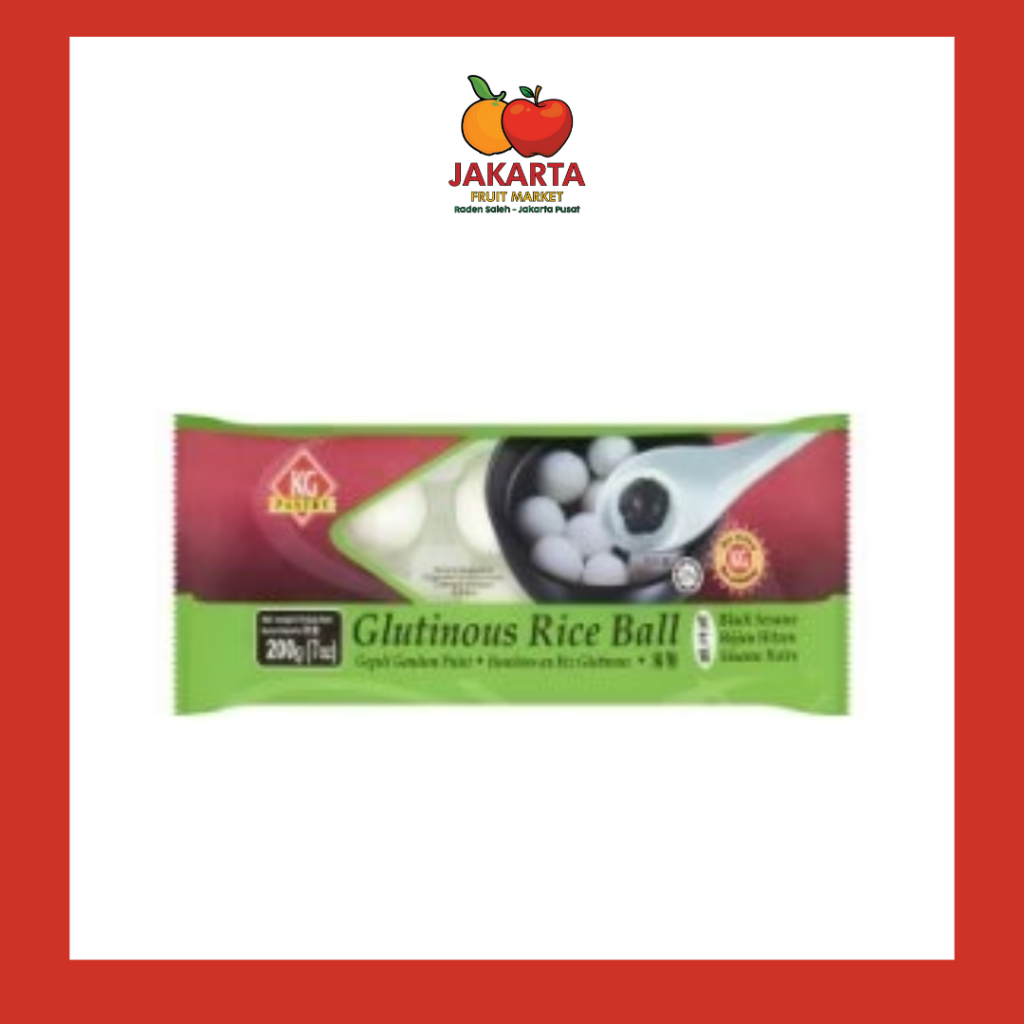 

KG PASTRY GLUTINOUS RICE BALL BLACK SESAME 200 GR / BEBOLA TEPUNG PULUT ISI BIJAN HITAM