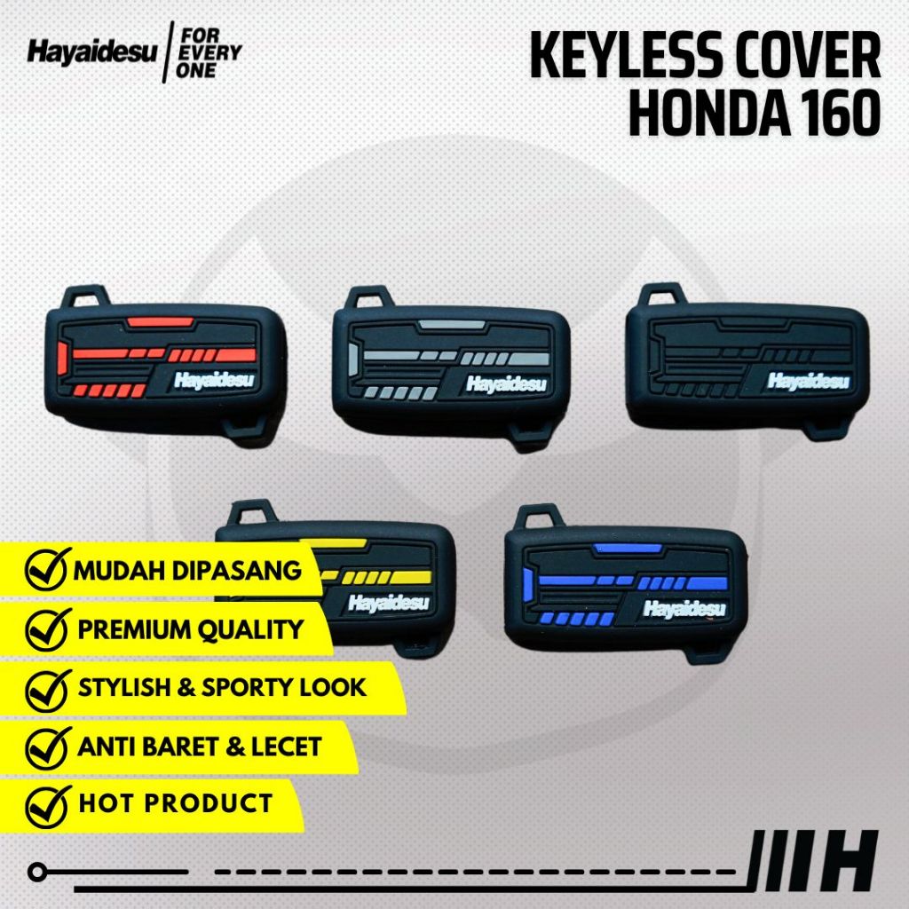 Sarung Pelindung Kunci Remote Keyless untuk Honda Stylo 160, ADV 160, PCX 160, Vario 160, Beat 2024,