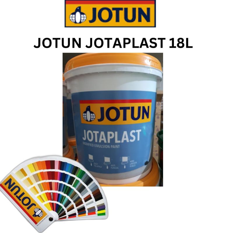 JOTUN JOTAPLAST/CAT TEMBOK INTERIOR/JOTAPLAST MIXING KEMASAN 18L