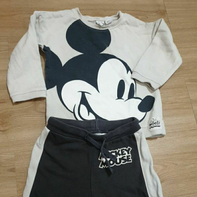 preloved 1set sweatshirt anak hnm