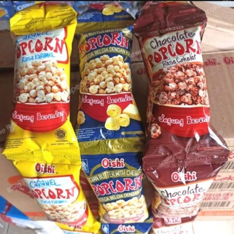 

Oishi Popcorn Kemasan Renceng 20 gram