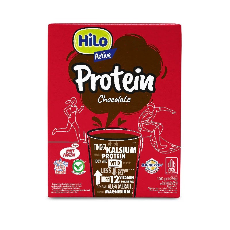 

HiLo Active 1000 gram - Susu Tinggi Kalsium Lebih Rendah Lemak