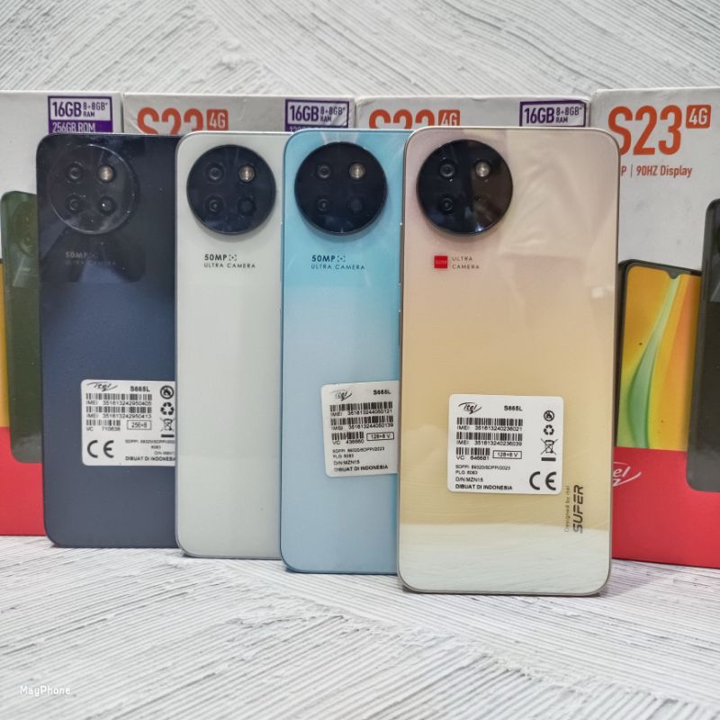 Itel S23 4G 8/256 8/128 Handphone Second Fulset Original