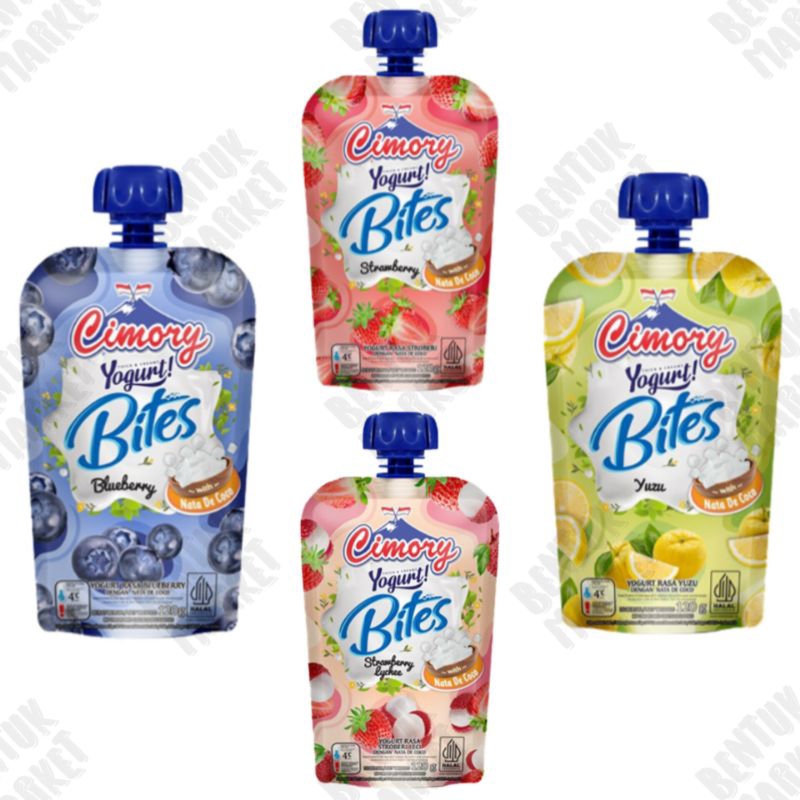 

CIMORY Yogurt Bites Yuzu 120gr / Cimory Yogurt Bites Blueberry / Cimory Yogurt Strawberry Lychee / Cimory Yogurt Strawberry