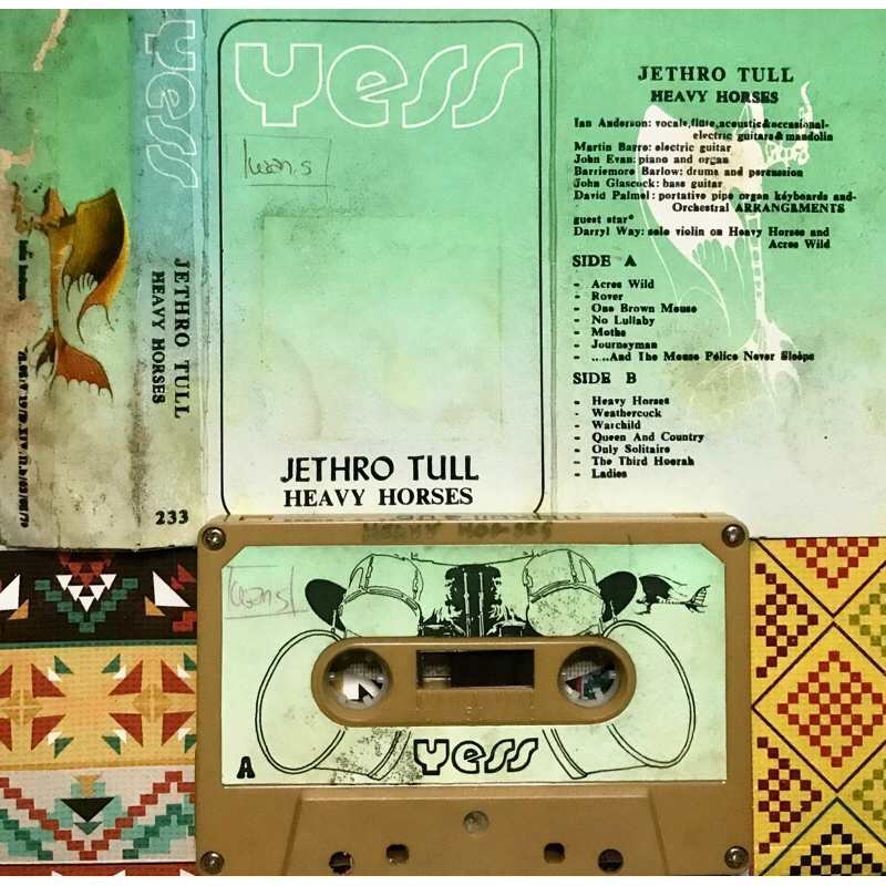 KASET PITA JETHRO TULL HEAVY HORSES