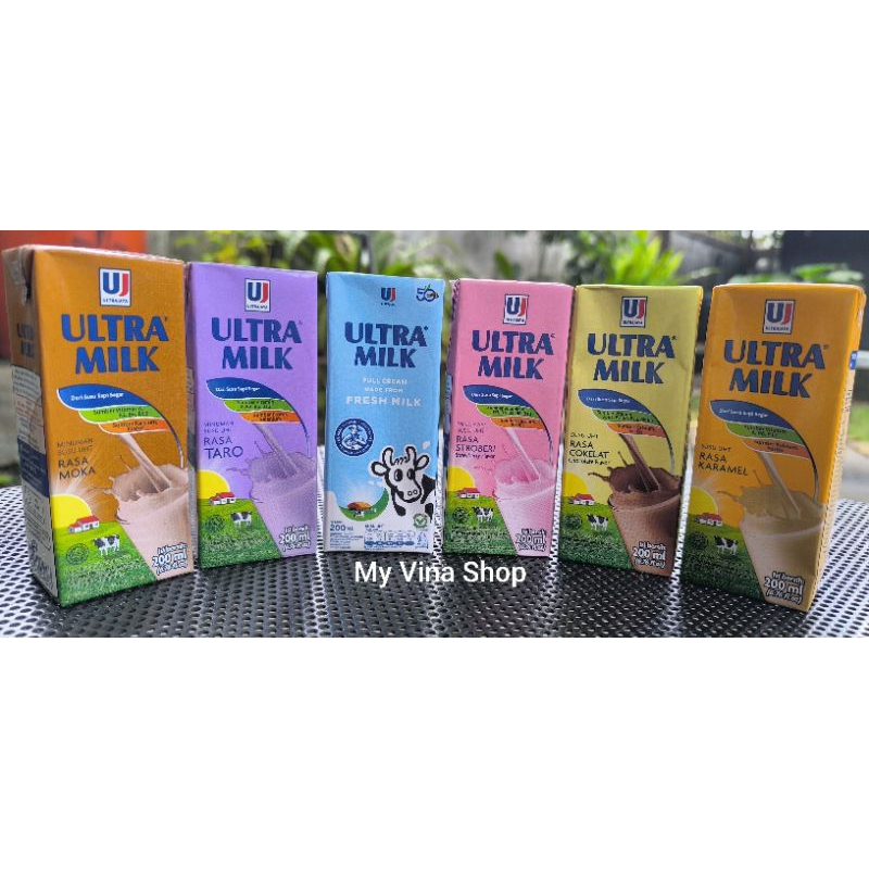 

Susu UHT Ultramilk 200 ml SATUAN