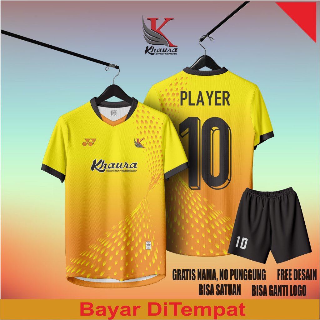 JERSEY BADMINTON TERBARU PRIA WANITA HIJAB BAJU BADMINTON UNTUK OLAHRAGA NYAMAN / KAOS BADMINTON
