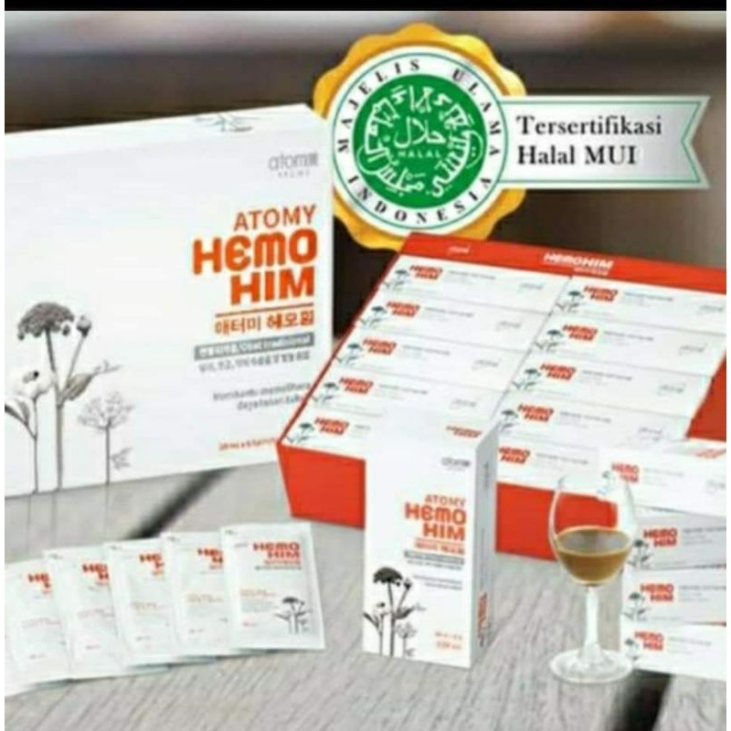 Atomy Hemohim vitamin imun daya tahan tubuh 60 shacet original KOREA