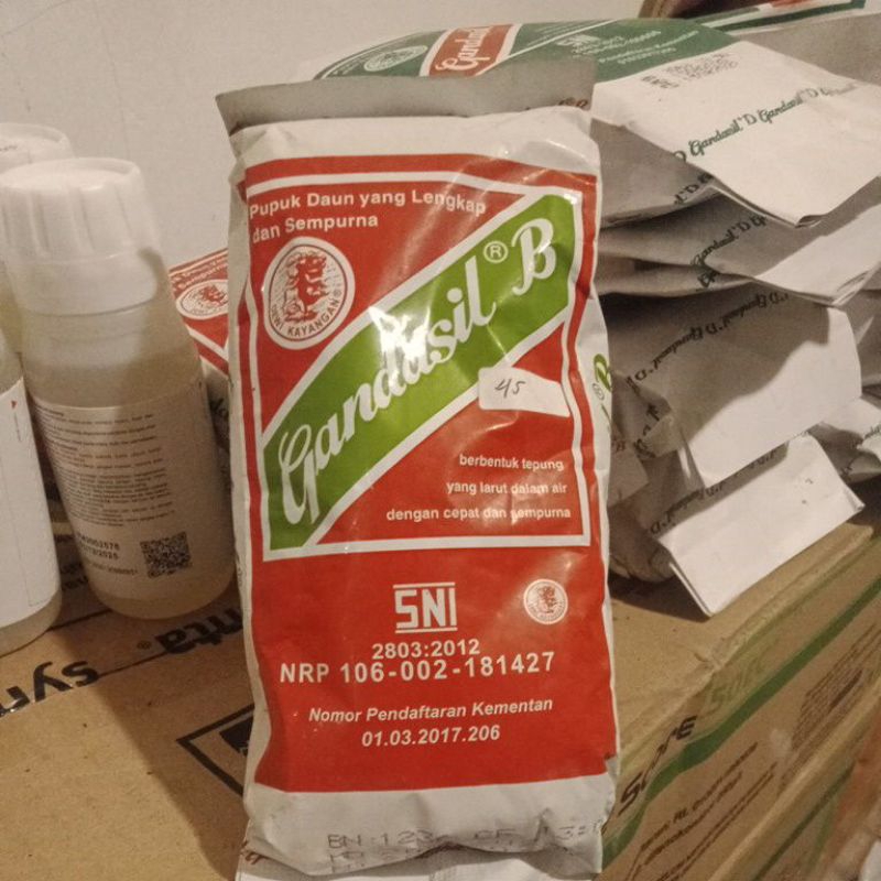 PUPUK DAUN GANDASIL B 500 GRAM