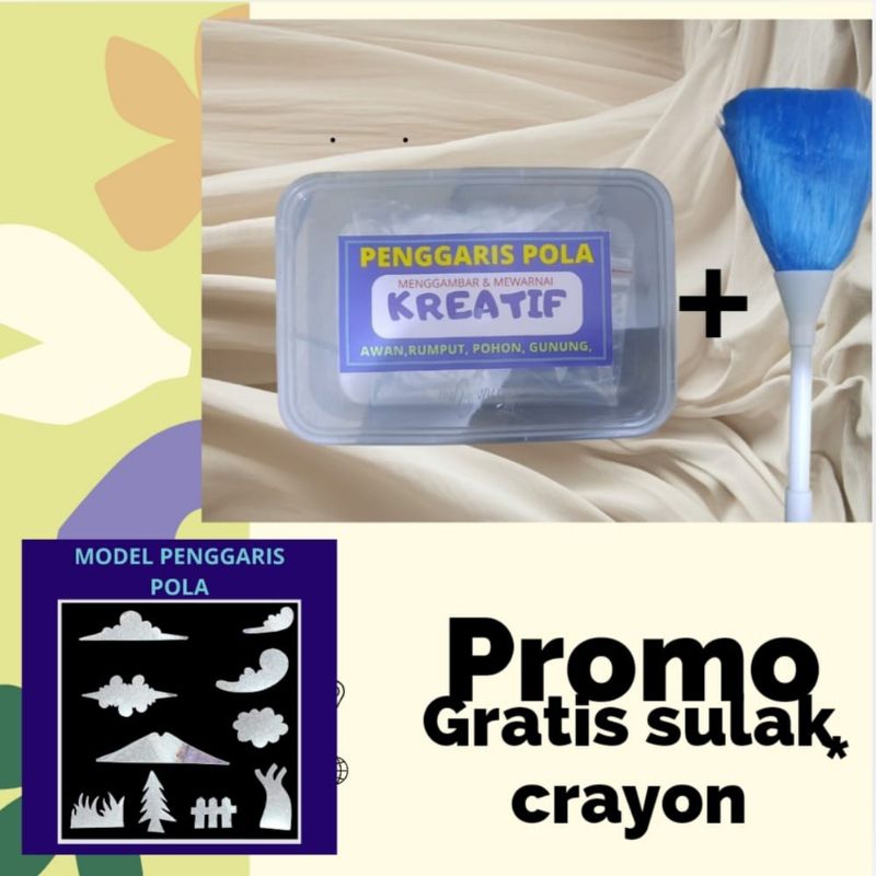 

Penggaris Pola Menggambar Kreatif Isi 10 Gratis Sulak Crayon