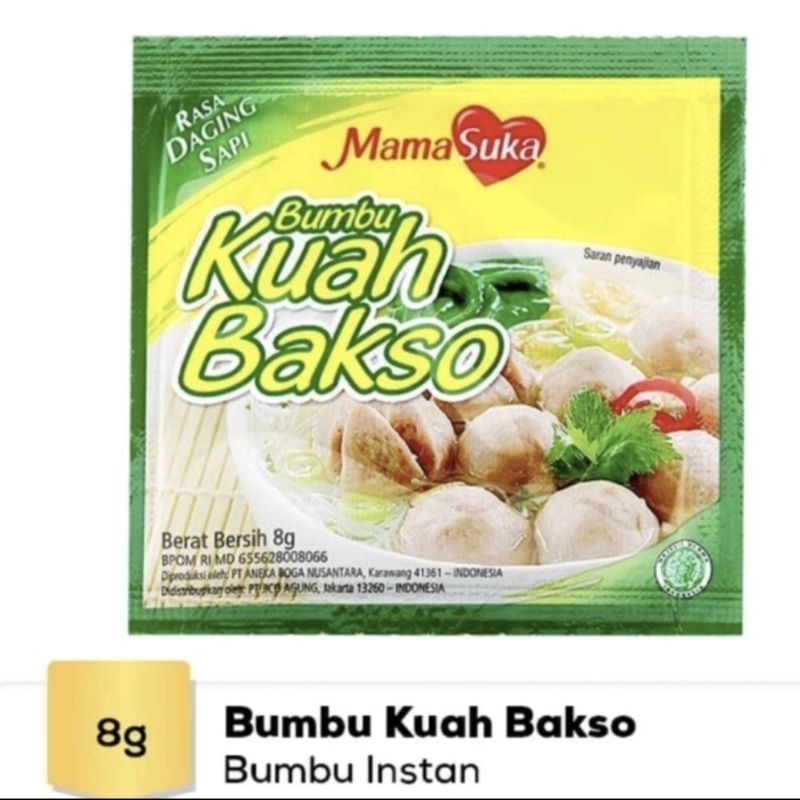 

Mama Suka Bumbu KUAH BAKSO isi 12 pcs