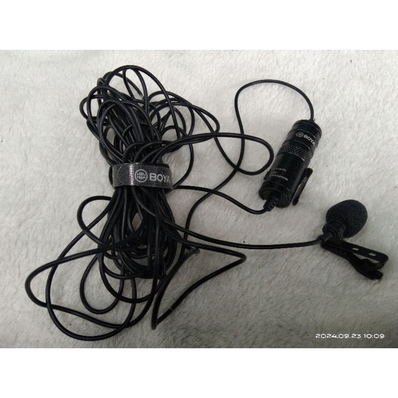microphone mic boya original bekas