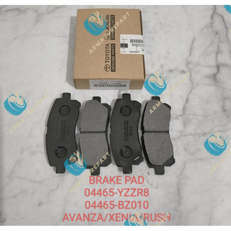 BRAKE PAD 04465-YZZR8 04465-BZ010
AVANZA/XENA RUSH