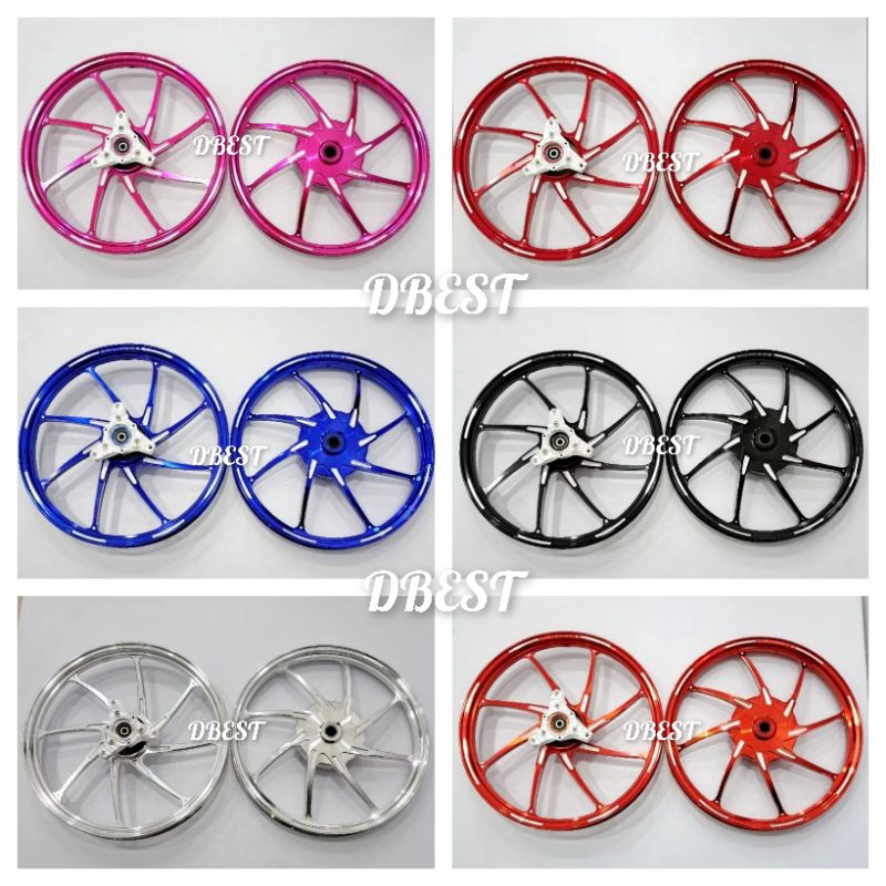 VELG CMG MG-801 PALANG 8 RING 17 UK 160X17 160X17 AEROX 155 NEW/OLD VELAK CMG 801 PALANG 8 RING 17 Y