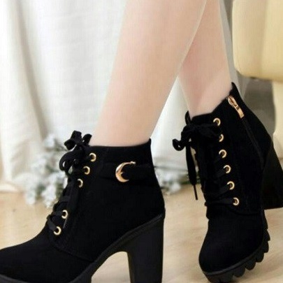 KI3 sepatu wanita Zora Sepatu Wanita Boots Ziver