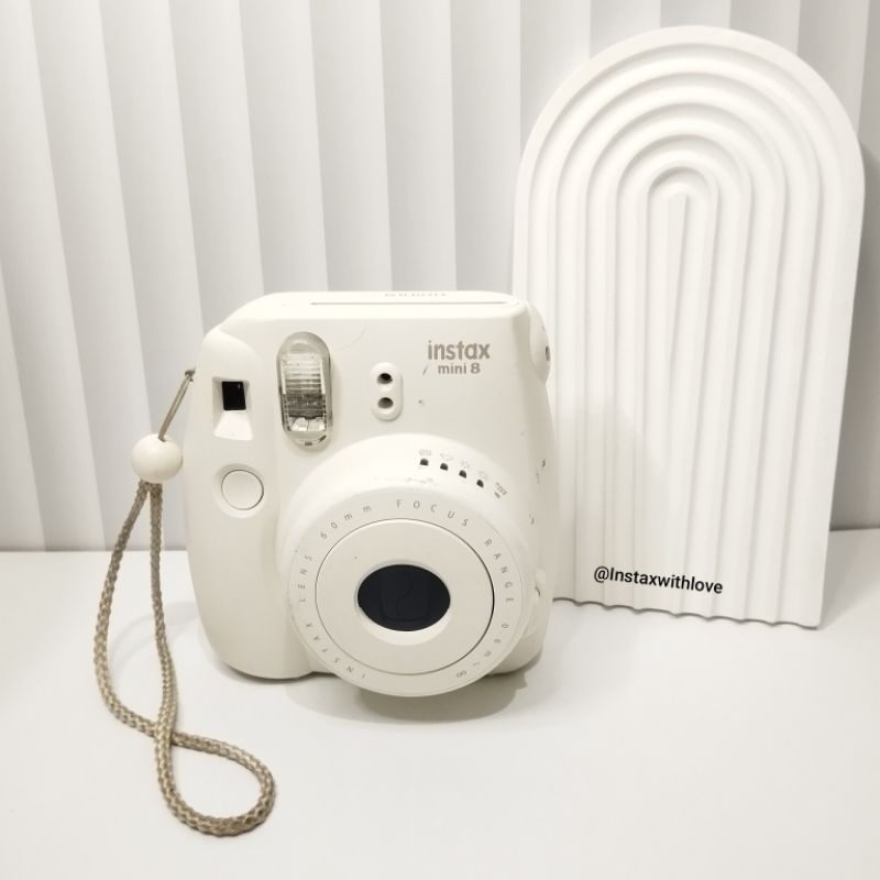 Kamera Instax Mini 8 Second Kondisi Baca Deskripsi Preloved Instax Mini 8 White