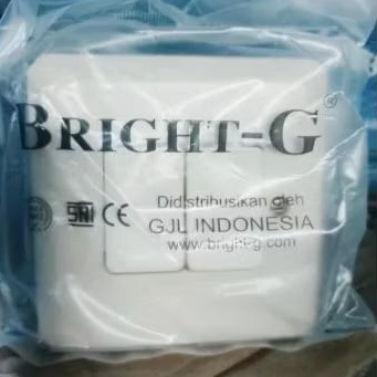 Saklar Seri - Saklar Double OB - saklar Bright-G SNI