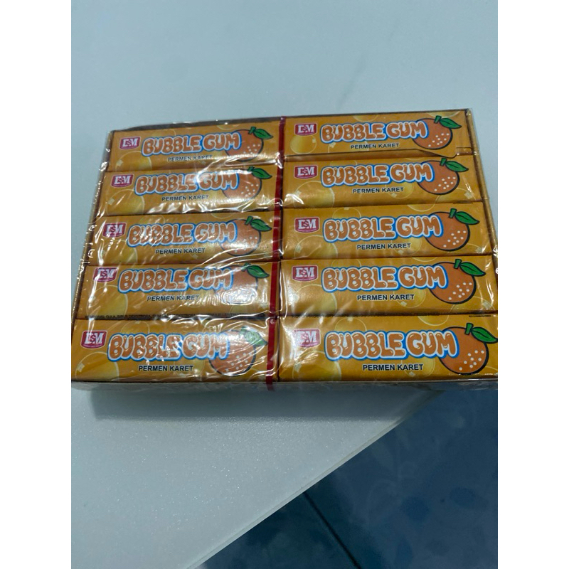 

permen bubble gum 1 pak isi 20 pcs