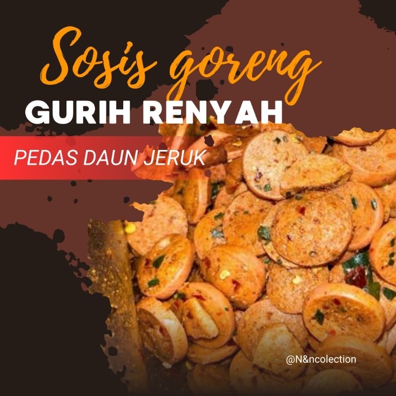 

KRIPIK SOSIS GORENG | Sosis goreng viral daun jeruk