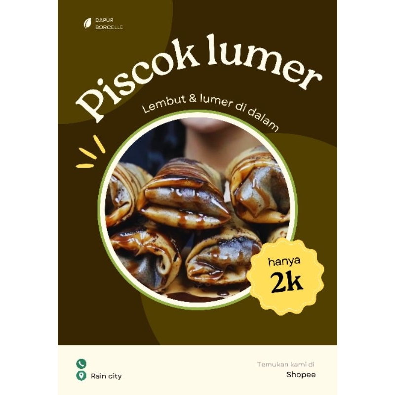 

TUSUK PISCOK LUMER MONCROT BERBAGAI VARIAN RASA!!