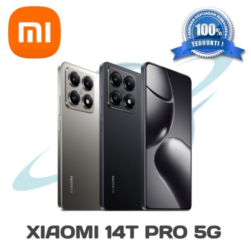Xiaomi 14T Pro 5G 12/256GB + 12/512GB | NFC | 50Mp Leica Lens  |  Dimensity 9300+  | Garansi Resmi ✅