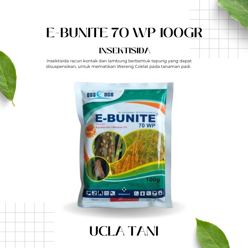 E-BUNITE 70 WP 100GR INSEKTISIDA WERENG