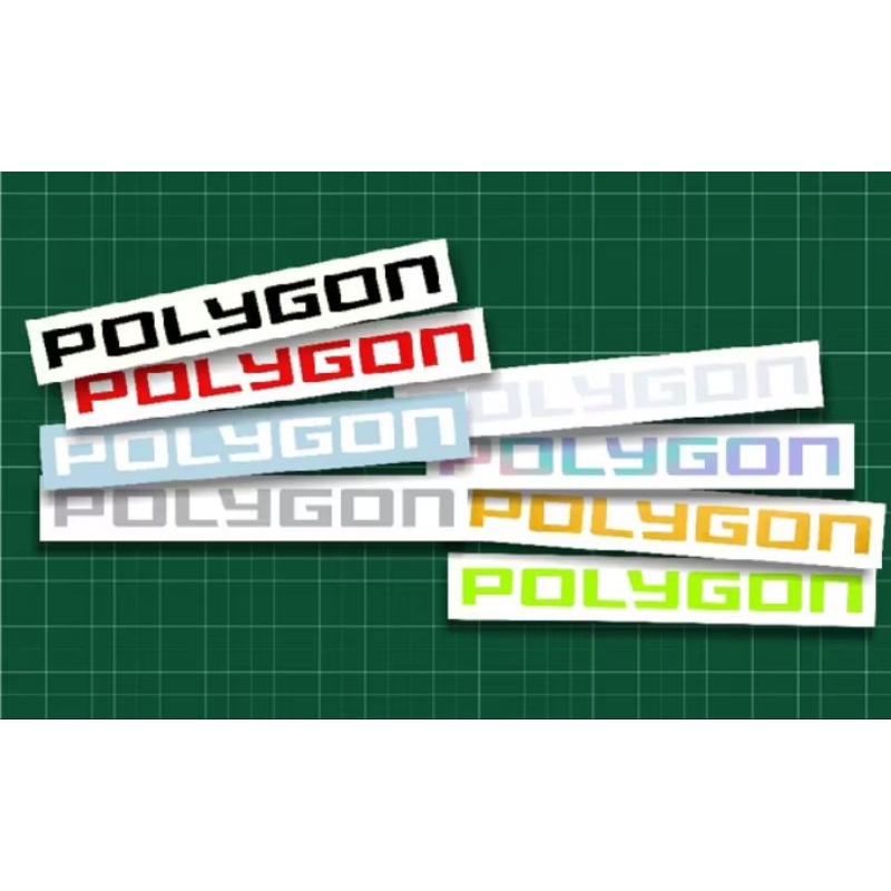 Cutting Sticker Sepeda MTB Polygon Untuk Fork
