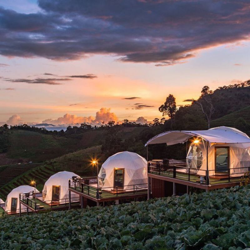 TENDA Glamping Dome GEODESIC 7x7