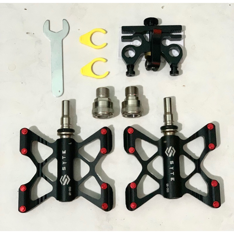 Pedal sepeda quick release syte