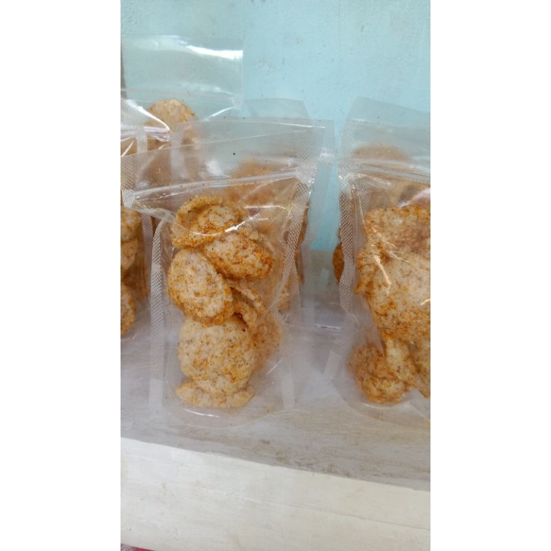 

KERUPUK JENGKOL BUMBU PEDAS GURIH 5pcs