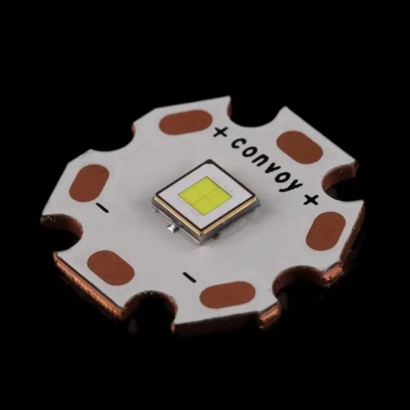 Led Throw 6V Luminus SFT70 DTP MCPCB Copper Convoy