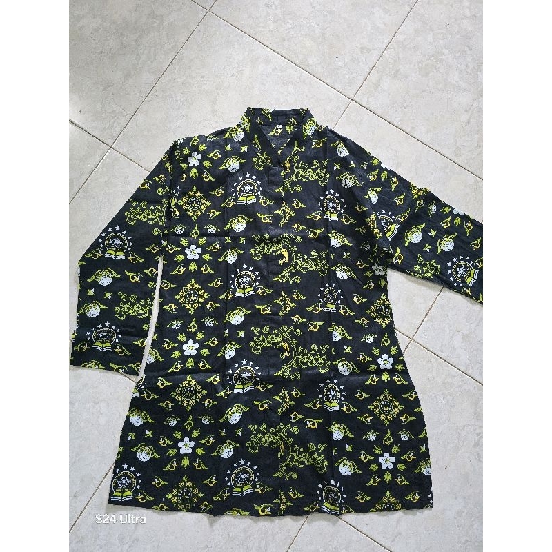 FLASH SALE BATIK GURU MA'ARIF NU JATENG (MOTIF BARU) KEMEJA BATIK MA'ARIF GURU JATENG