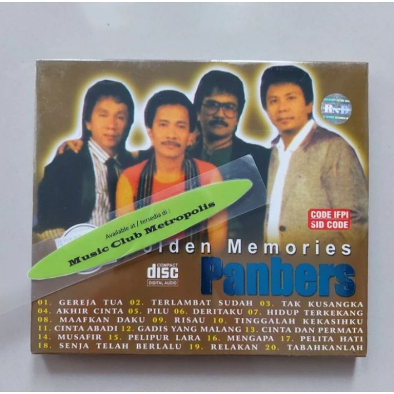 CD PANBERS - GOLDEN MEMORIES