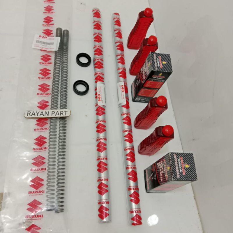 shock depan komplit satria fu satria fu satria fu sok+per+sil+oli Suzuki