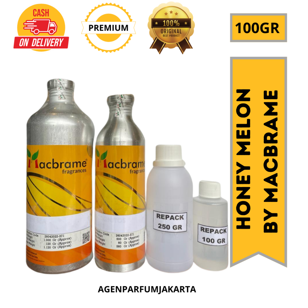 Bibit Parfum HONEY MELON 100GR REPACK BY MACBRAME