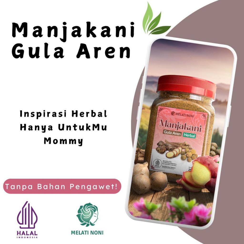 

NG MANJAKANI Sirih Kunyit Putih Jahe Merah Rapet Jambe Gula Aren Bubuk Herbal Melati Noni Orinal