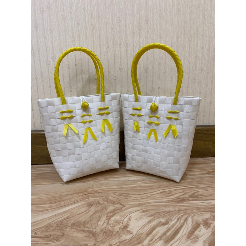 

SAKURA MINI-tas anyaman-tas anting-tas asul2-murah cantik dan simpel