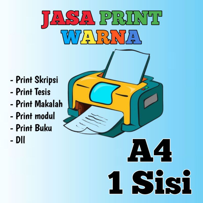 

CETAK/PRINT DOKUMEN WARNA