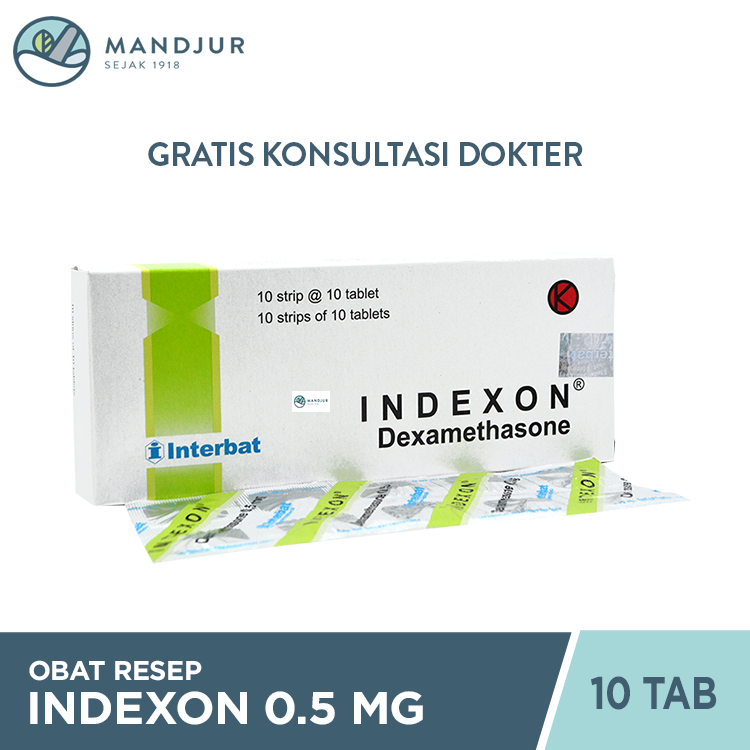 Indexon 0.5 mg 10 Tablet