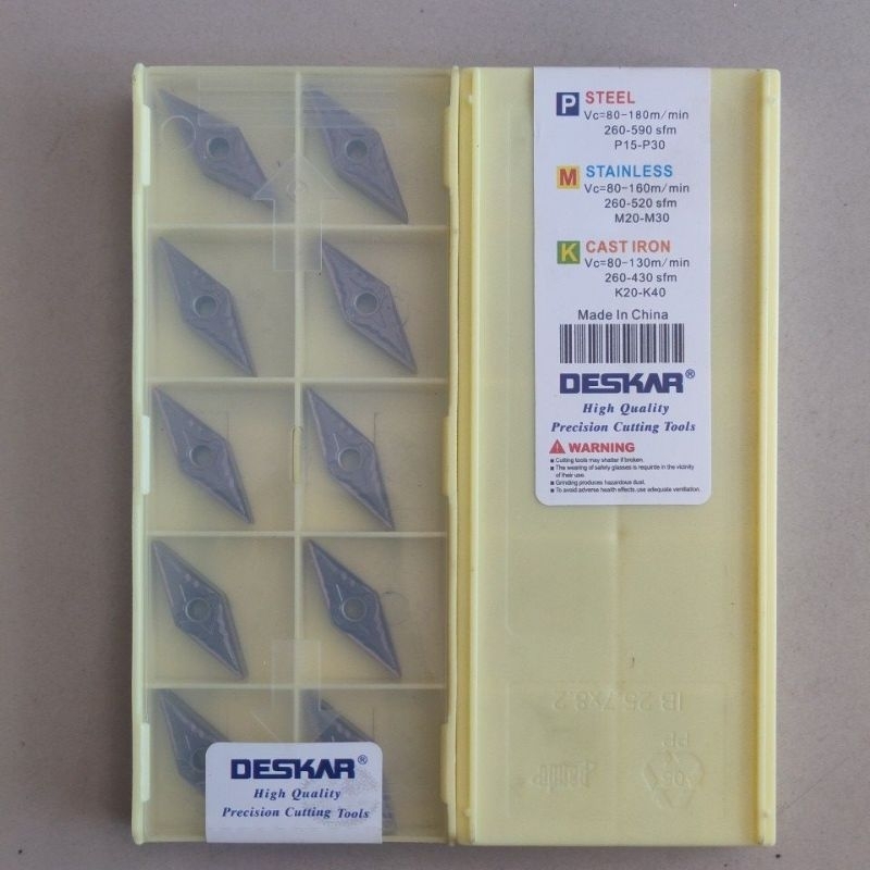 insert vnmg160404-hs lf6018 deskar vnmg 160404