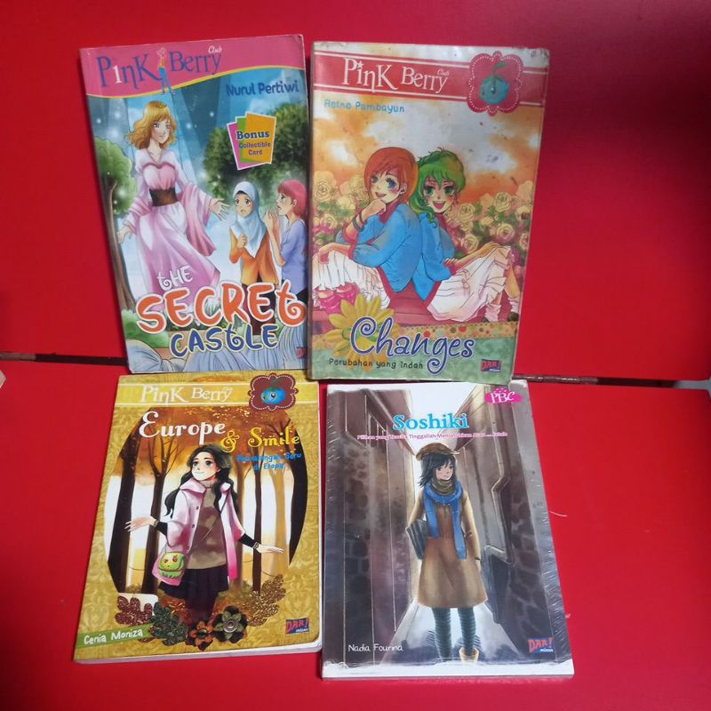 novel anak pinkberry PBC PINK BERRY  KKPK
